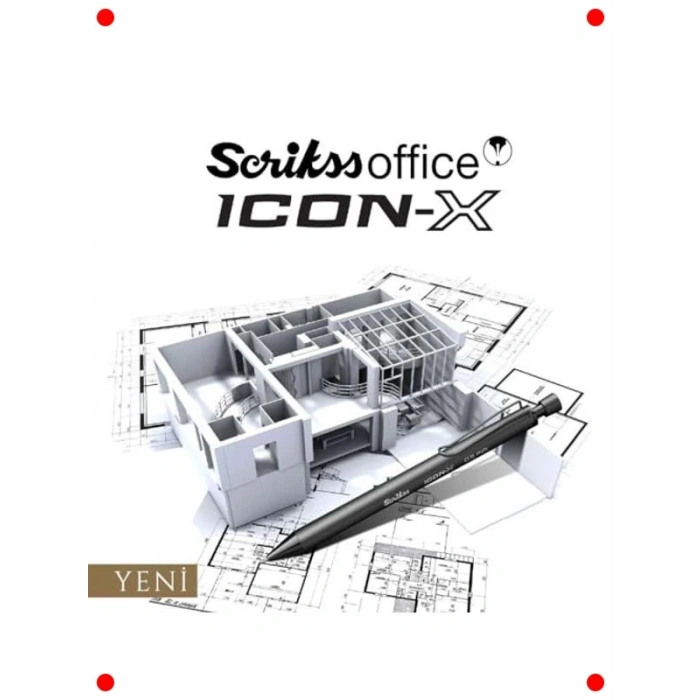 Metal Gövdeli Versatil Kalem 0.5 mm Mat Siyah