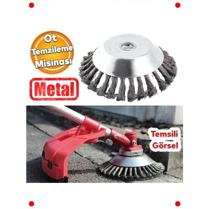 Metal Kaldırım Temizleme Aparatı - Tırpan Ucu