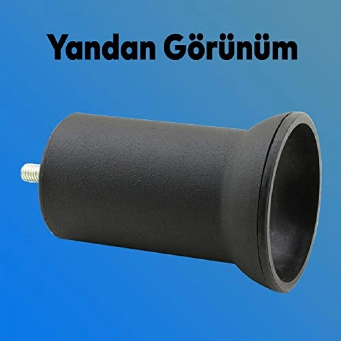 Metal Koltuk Destek Ayağı, 10 cm, 8 ADET Set