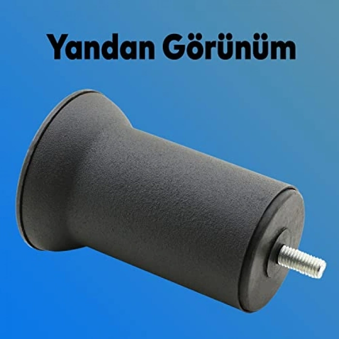 Metal Koltuk Destek Ayağı, 10 cm, 8 ADET Set