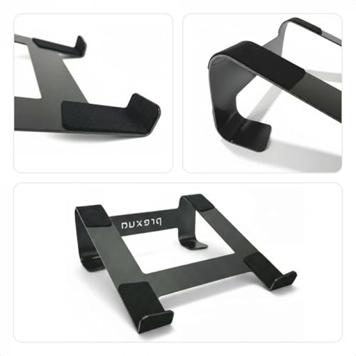 Metal Laptop Standı – Fixer Serisi, Siyah