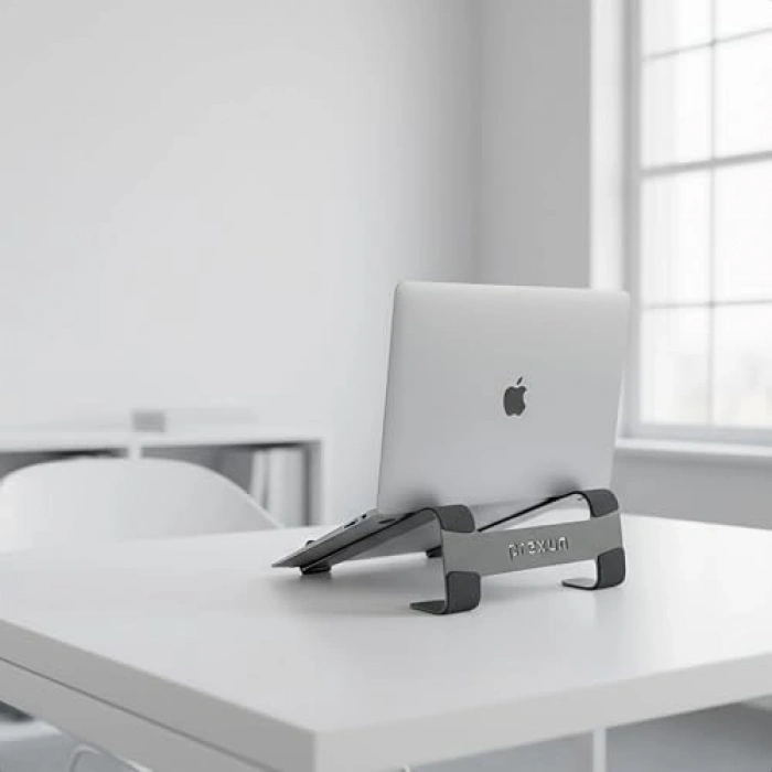 Metal Laptop Standı – Fixer Serisi, Siyah