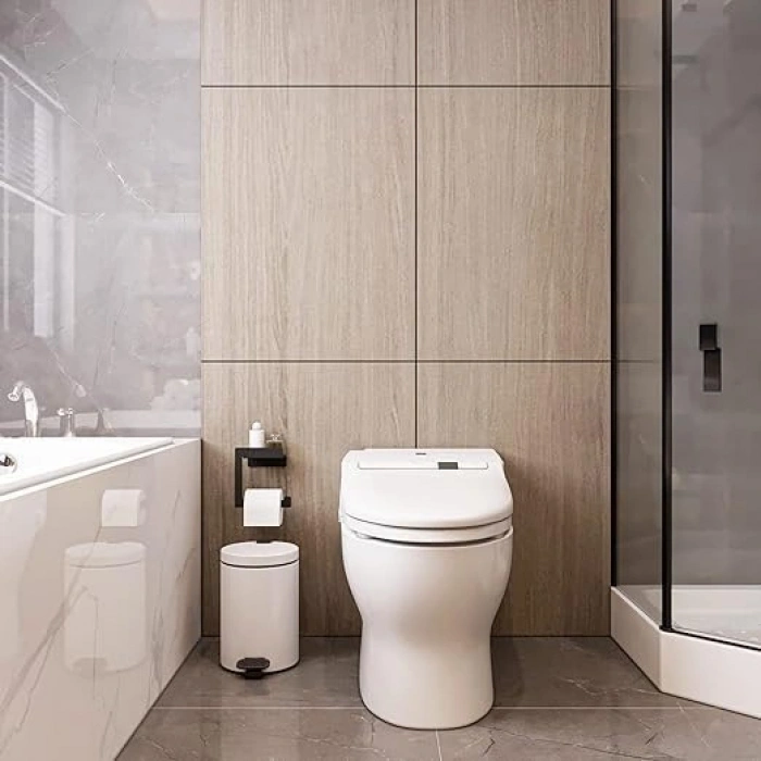 Metal Tuvalet Kağıdı Askısı, Siyah