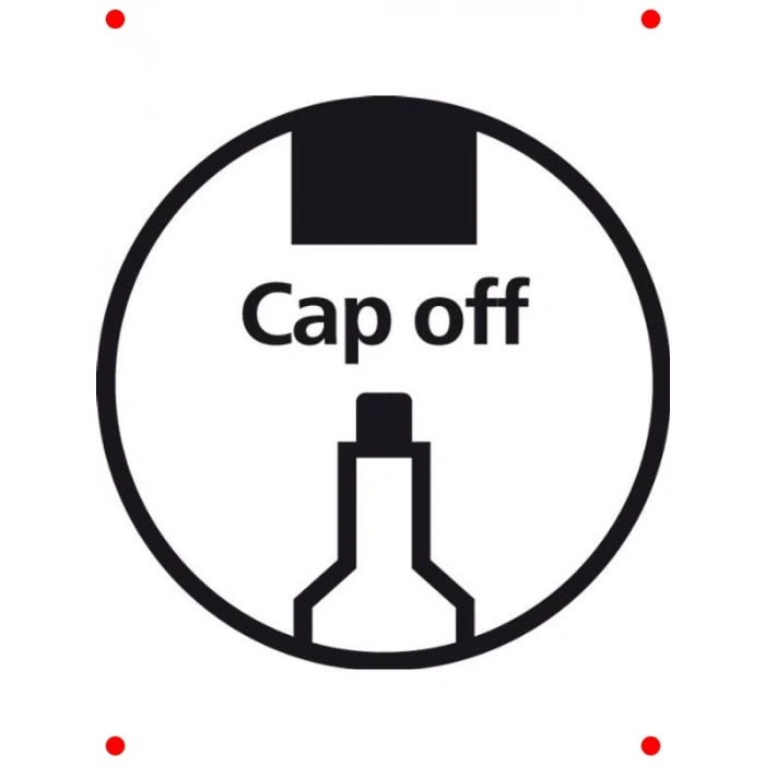 Metal Uçlu Tükenmez Kalem 0.6mm - Kırmızı