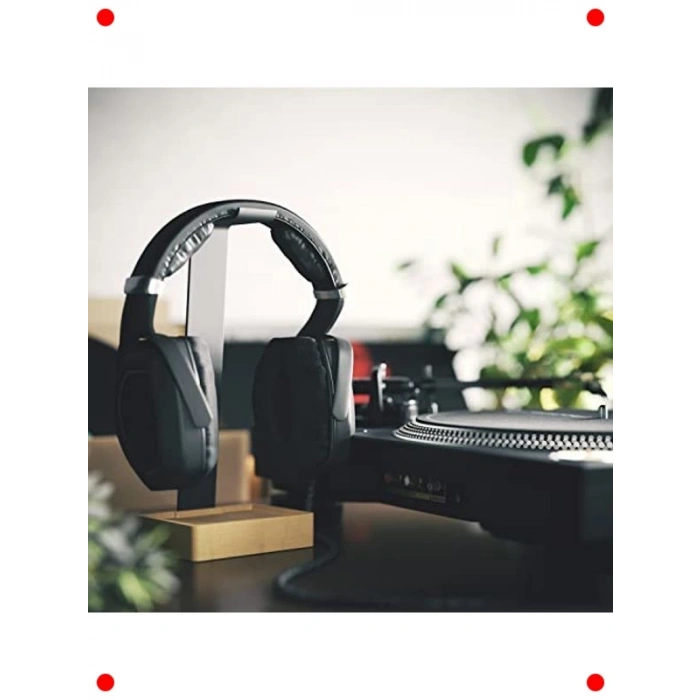 Metal ve Bambu Kulaklık Standı Düzenleyici