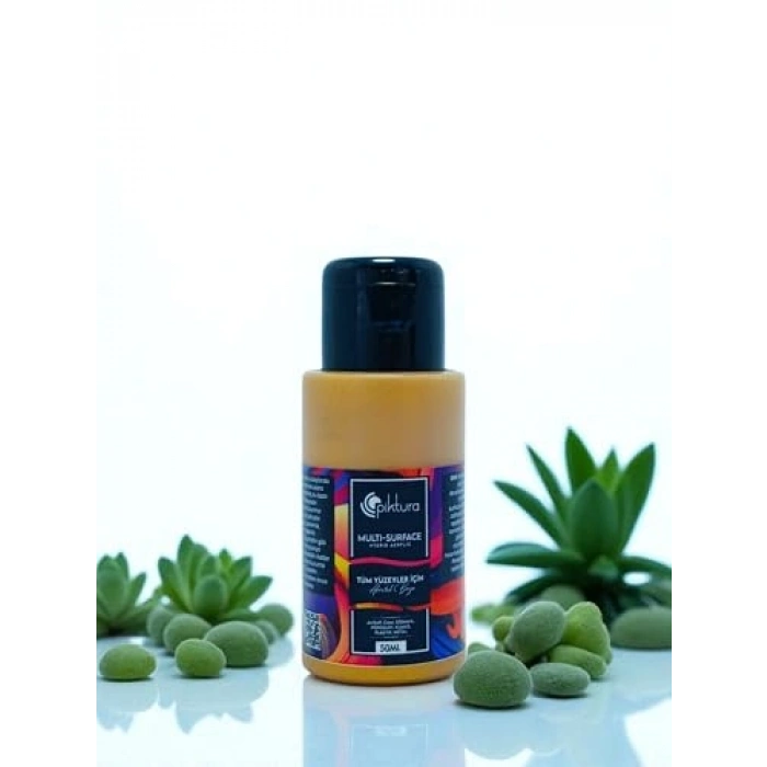 Metalik Altın Akrilik Boya, 50 ml