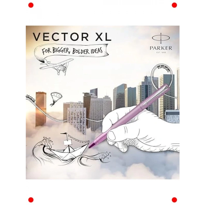 Metalik Lila Tükenmez Kalem - Hediye Kutulu