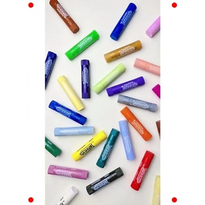 Metalik Poster Boyama Kalemi Seti (6lı)