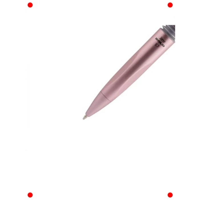 Metalik Roze Mekanik Kurşun Kalem Seti (0.7mm - 2li)