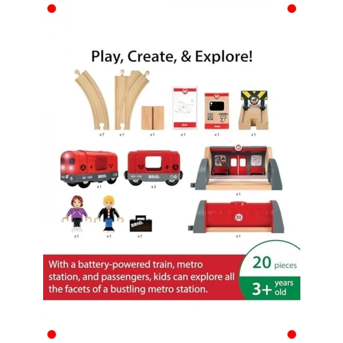 Metro Tren Yolu Başlangıç Seti