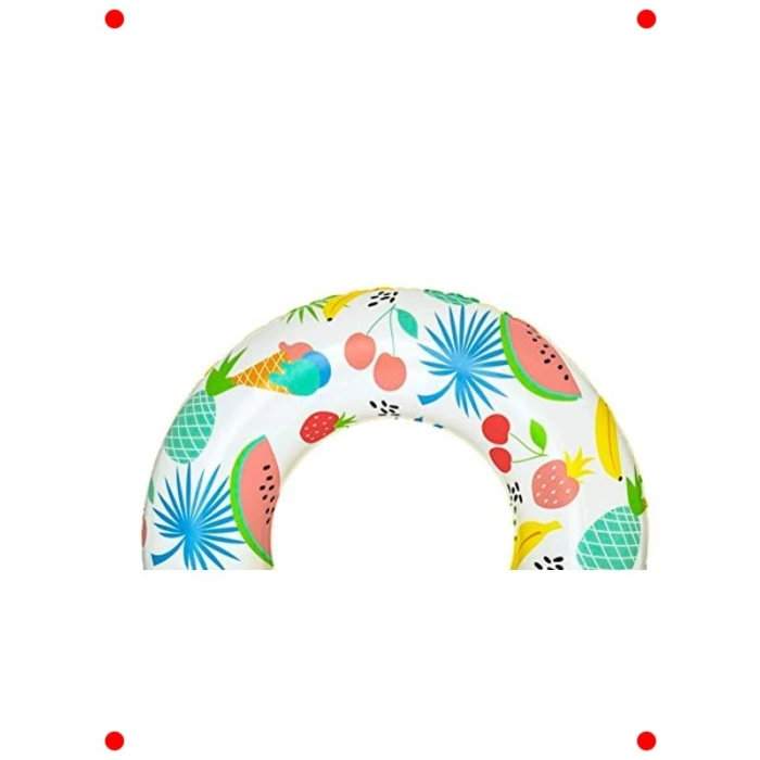 Meyve Desenli Çocuk Yüzme Simidi - 61 cm Çap