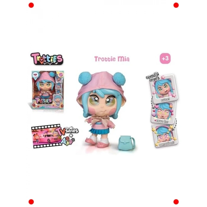 Mia Seyahat Bebeği Aksesuarlarıyla (3+ Yaş)