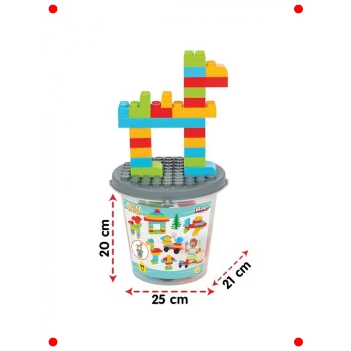 Midi Boy Yapı Blokları Seti - Yaratıcı Oyun
