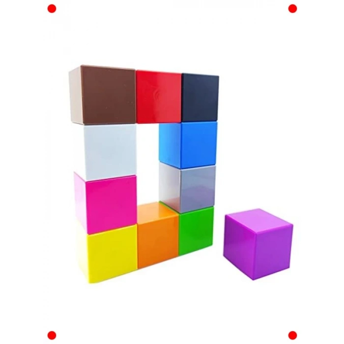 Mıknatıslı Renkli Küpler – Renk Öğrenme Oyunu
