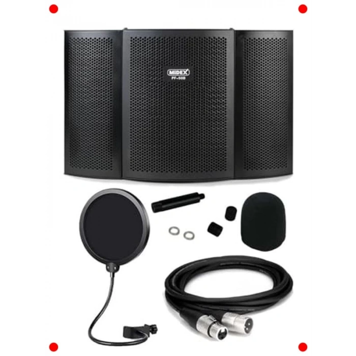 Mikrofon Ses Yalıtım Paneli Seti