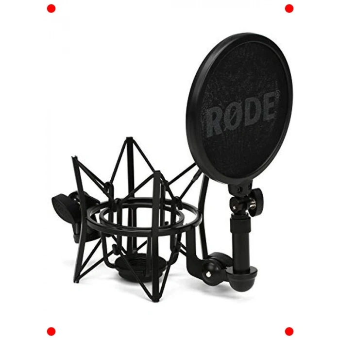 Mikrofon Şok Montajı ve Pop Filtre Seti