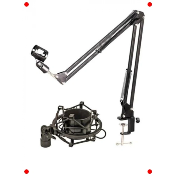 Mikrofon Standı & Shock Mount Seti - Kayıt İçin