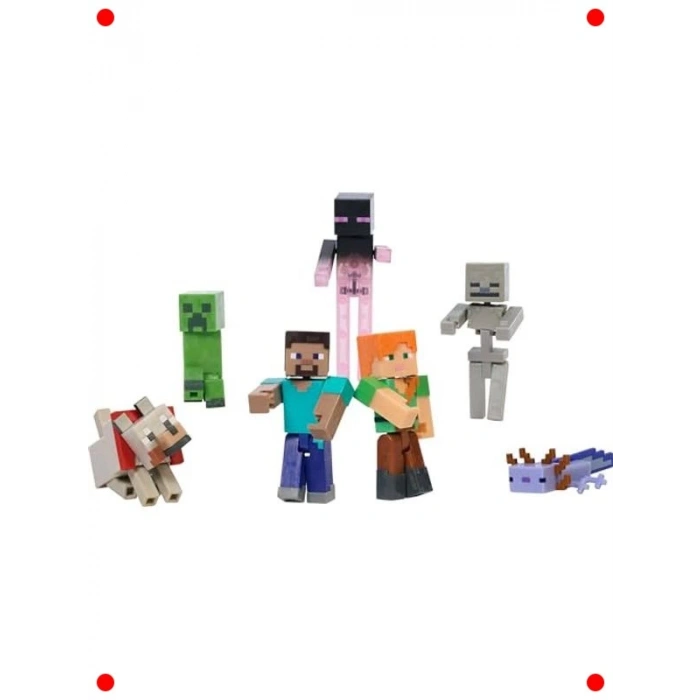 Minecraft World Builder Figür Seti