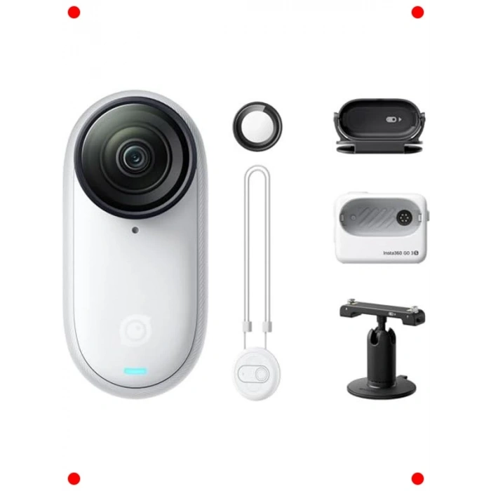 Mini Aksiyon Kamera 128GB - Beyaz