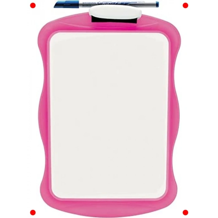 Mini Beyaz Yazı Tahtası Seti (30x20 cm)