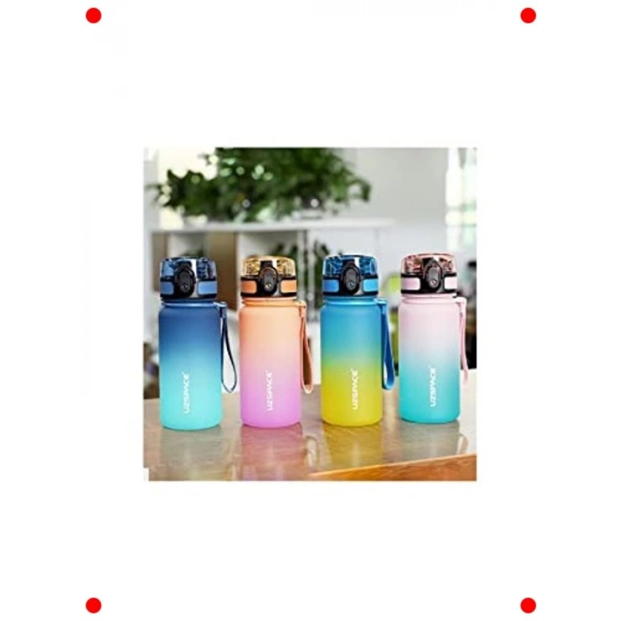 Mini Boy Motivasyon Matarası - 350ml (Çift Renkli)