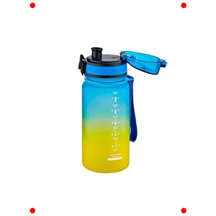 Mini Boy Motivasyon Matarası - 350ml (Çift Renkli)