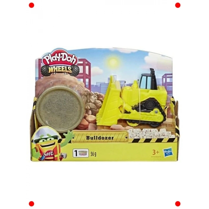 Mini Buldozer Oyun Seti – Yaratıcı Hamur Eğlencesi