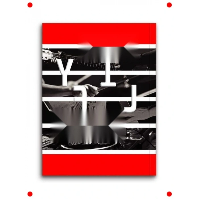 Mini Çizgili Defter – Müzik Temalı Not Defteri