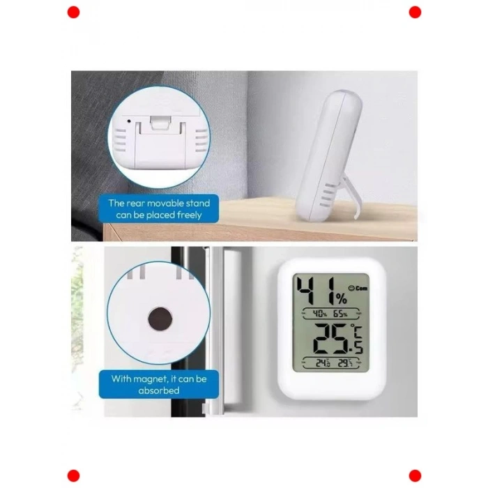 Mini Dijital Isı ve Nem Ölçer
