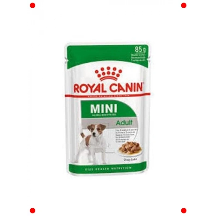 Mini Irk Köpek Yaş Maması Pouch 12x85gr
