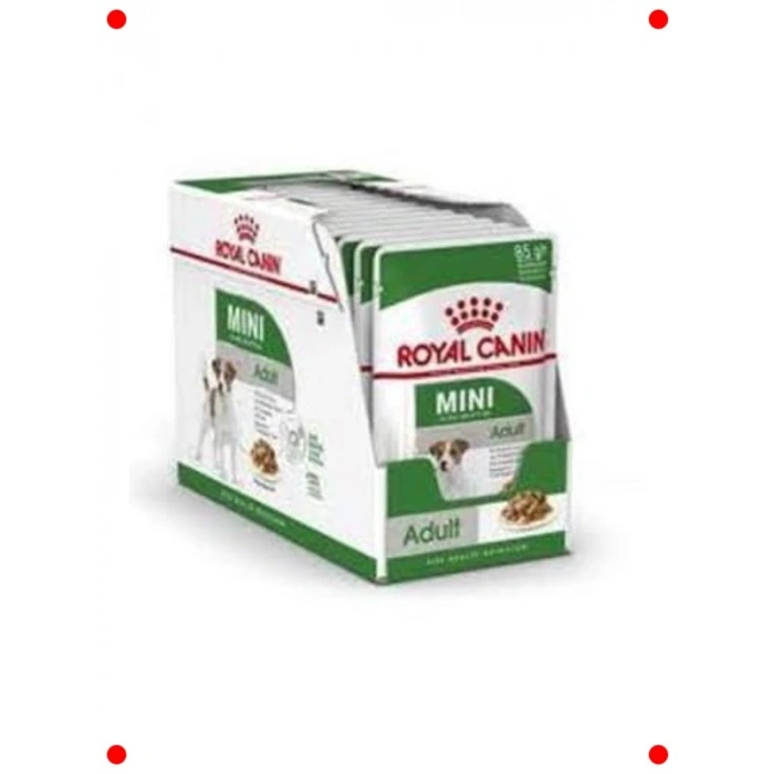Mini Irk Köpek Yaş Maması Pouch 12x85gr