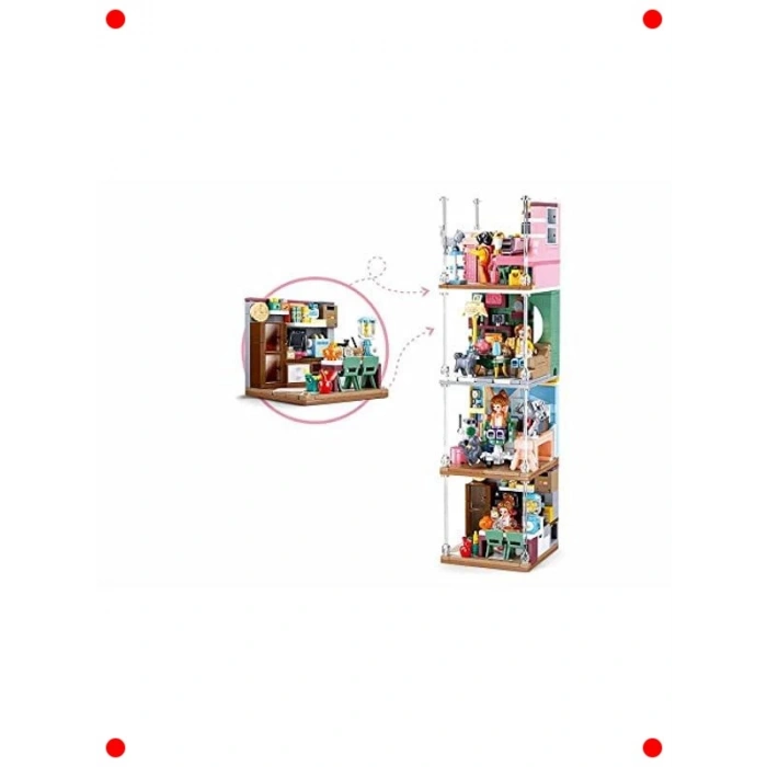 Mini Mutfak Yapım Seti - 178 Parça El İşi