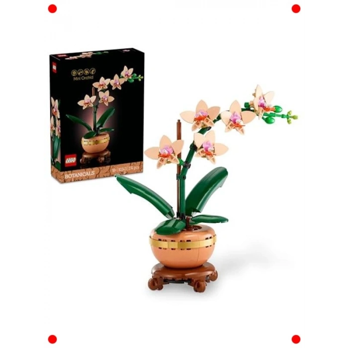 Mini Orkide Çiçek Yapım Seti (274 Parça)