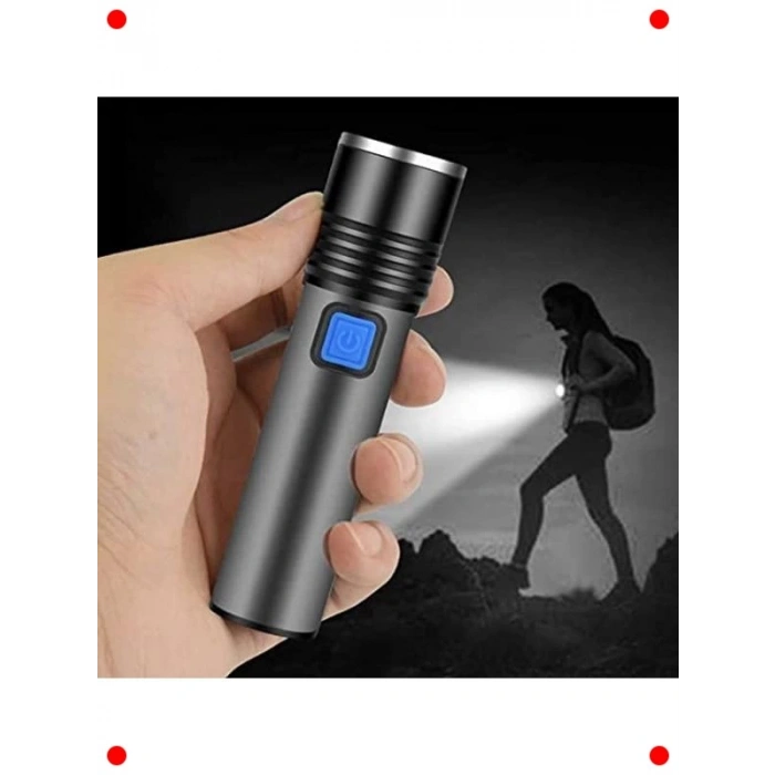 Mini Profesyonel Ultra Güçlü LED El Feneri