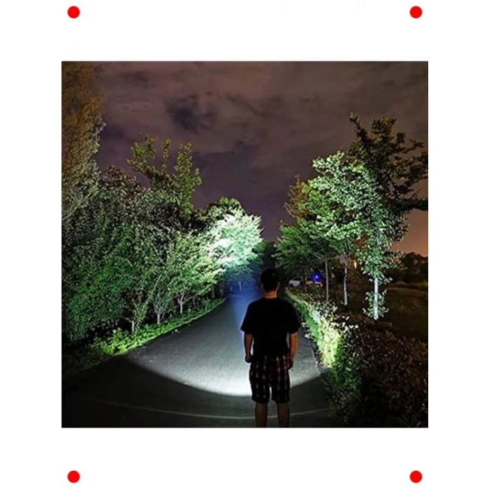 Mini Profesyonel Ultra Güçlü LED El Feneri