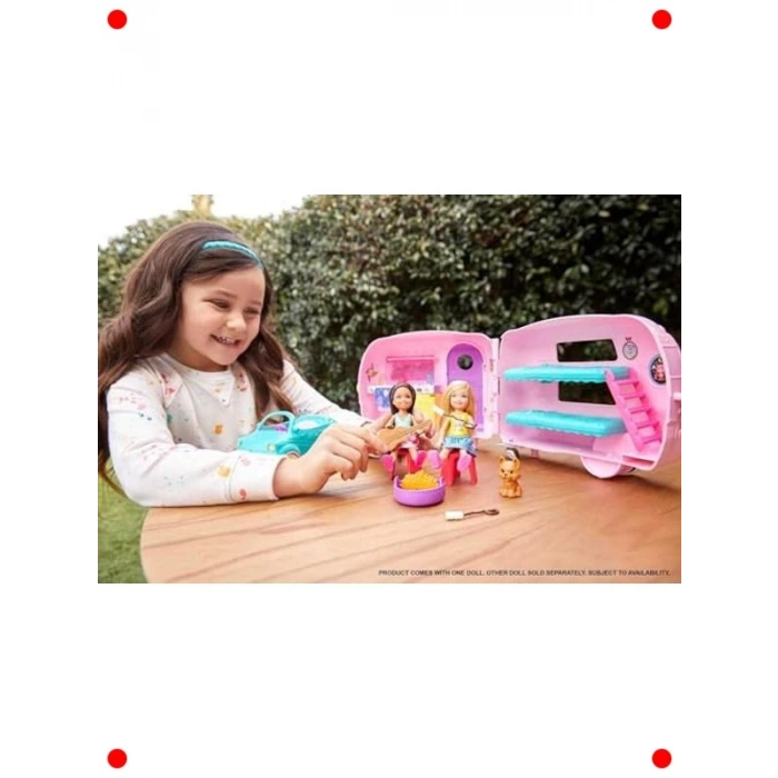 Minik Bebek Karavan Oyun Seti, Köpek ve Aksesuarlı