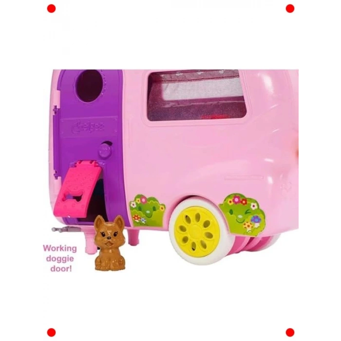 Minik Bebek Karavan Oyun Seti, Köpek ve Aksesuarlı