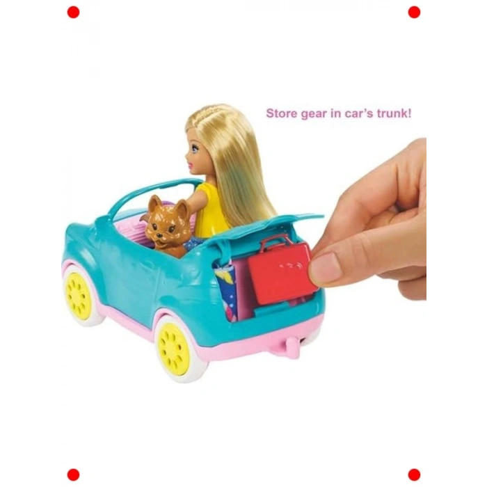 Minik Bebek Karavan Oyun Seti, Köpek ve Aksesuarlı