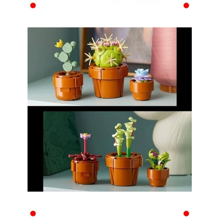 Minik Bitkiler Model Yapım Seti (758 Parça)