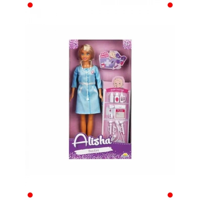 Minik Doktor Bebek ve Aksesuar Seti 29cm