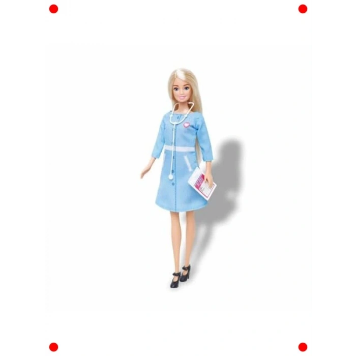 Minik Doktor Bebek ve Aksesuar Seti 29cm