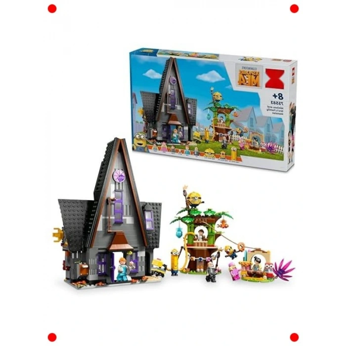 Minik Karakterler Aile Köşkü Yapım Seti - 8+ Yaş (868 Parça)