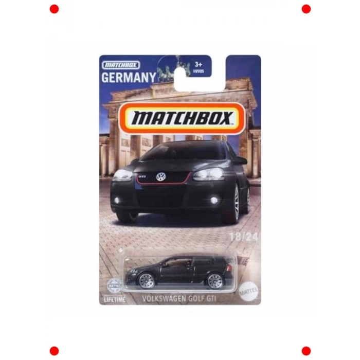 Miniyetür Golf GTI Model Araba 1:64 Ölçek