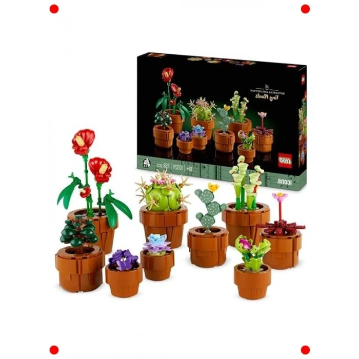 Minyatür Bitki Koleksiyonu - Yetişkinler İçin Yapım Seti