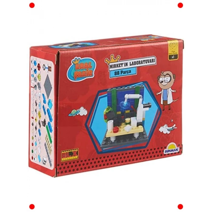 Mirket Laboratuvarı Yapım Seti - 88 Parça