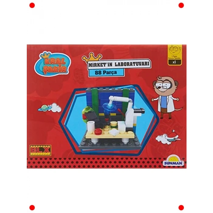 Mirket Laboratuvarı Yapım Seti - 88 Parça