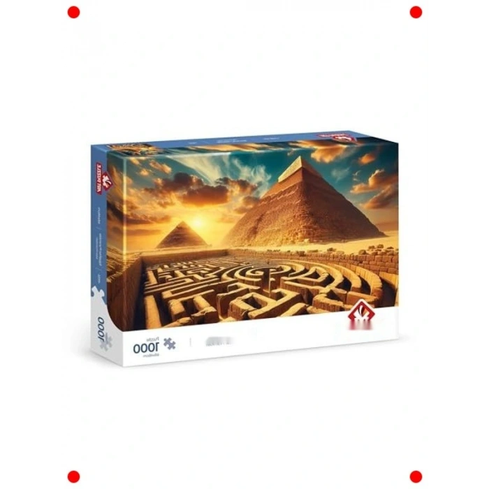 Mısır Piramitleri 1000 Parça Yetişkin Yapboz