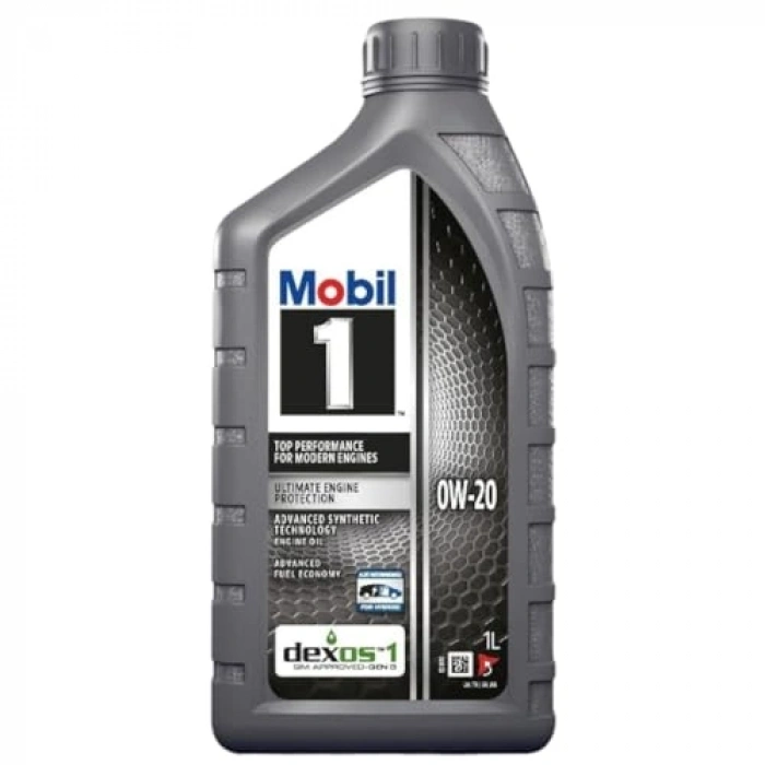 Mobil 1 0W20 Motor Yağı, 1 L
