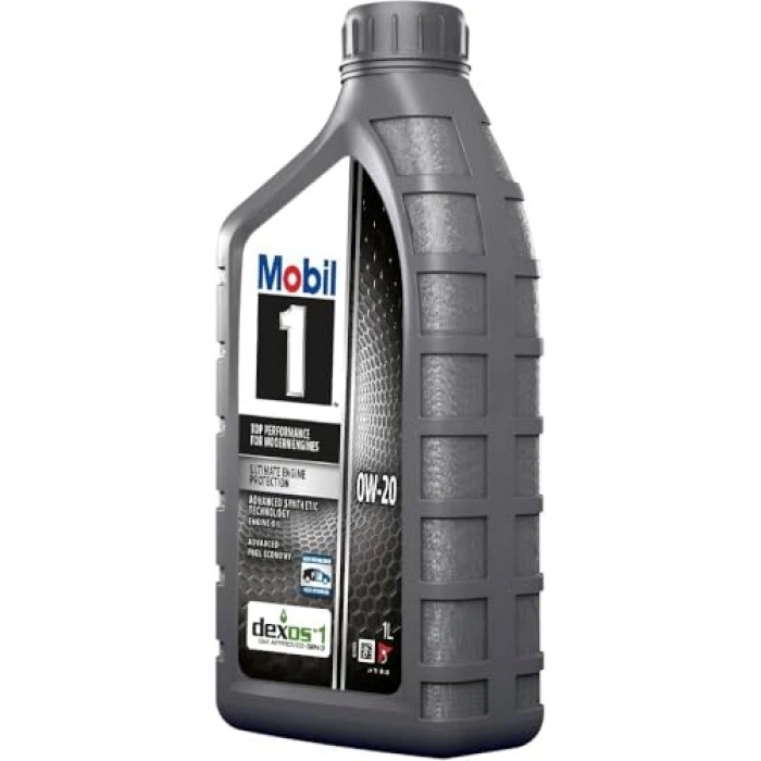 Mobil 1 0W20 Motor Yağı, 1 L