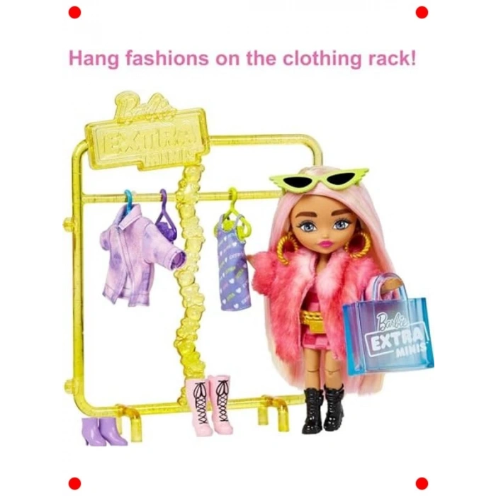 Moda Figürleri İçin Mini Butik Oyun Seti